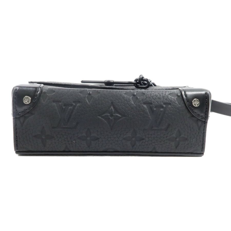 LOUIS VUITTON Monogram Taurillon Steamer Wearable Wallet扣肩背袋-3