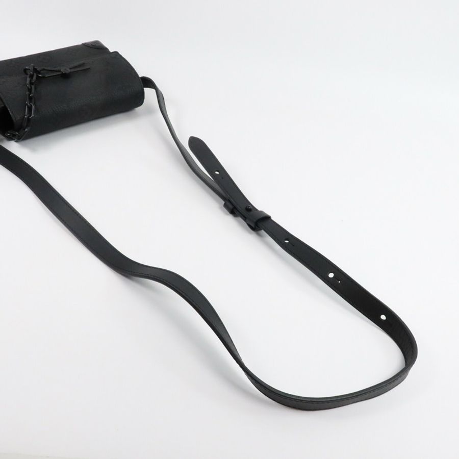 LOUIS VUITTON Monogram Taurillon Steamer Wearable Wallet扣肩背袋-6