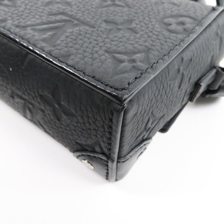LOUIS VUITTON Monogram Taurillon Steamer Wearable Wallet扣肩背袋-10