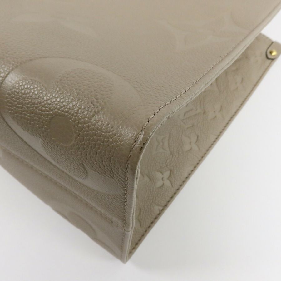 LOUIS VUITTON Monogram Empreinte On The Go MM金扣手挽肩背兩用袋-7