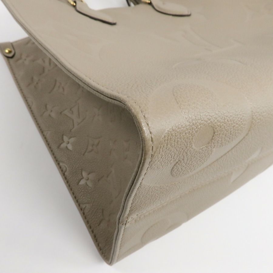 LOUIS VUITTON Monogram Empreinte On The Go MM金扣手挽肩背兩用袋-8