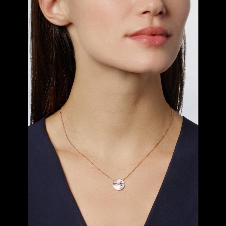 Chaumet JEUX DE LIENS HARMONY小號貝母項鍊-4