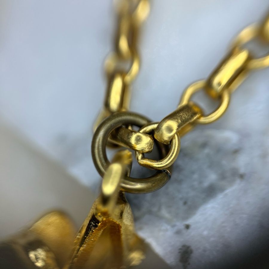 chanel vintage 四葉草頸鏈 IA692-11