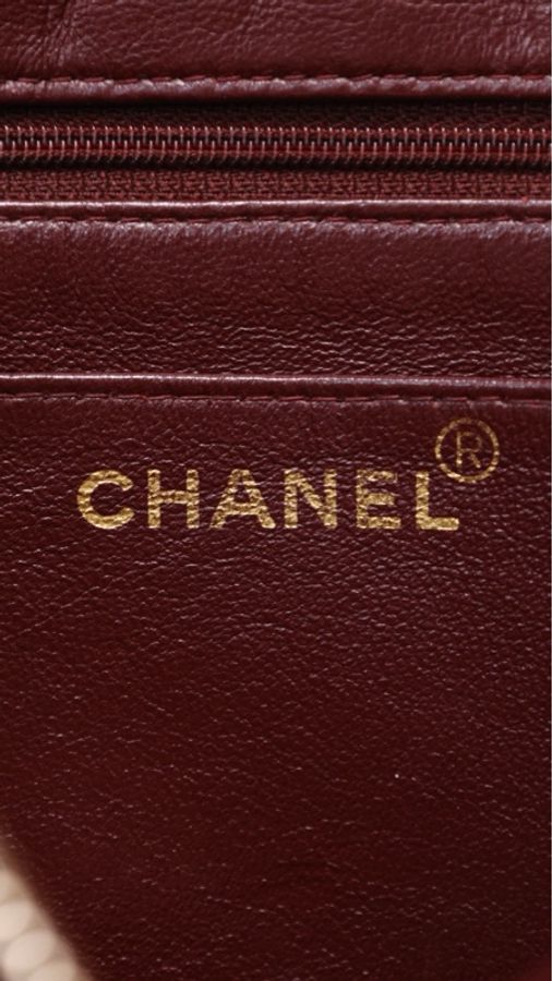Chanel黑金书包扣菱格纹小羊皮贝嫂双肩包-5