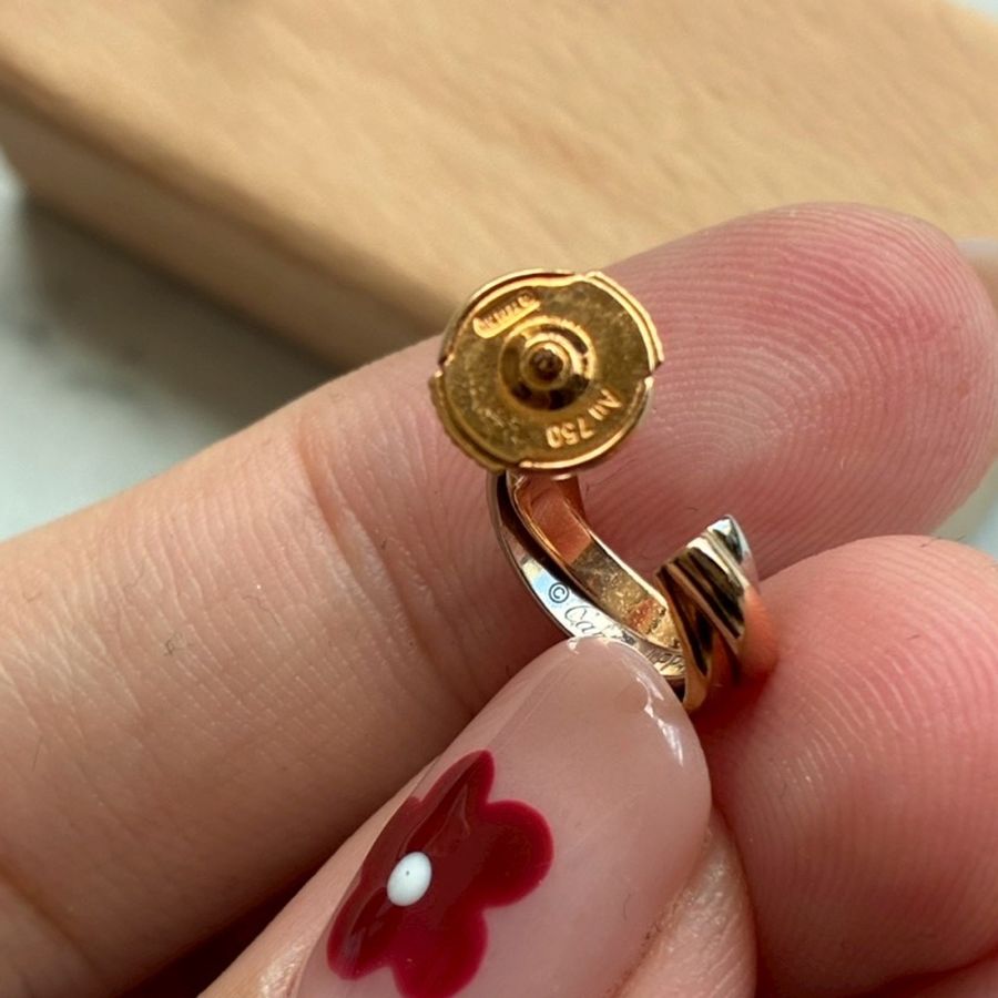 Cartier 18k三色/環耳環-21