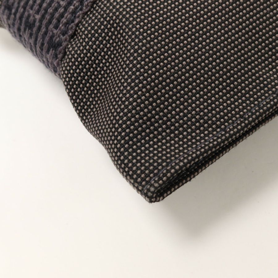 HERMES 帆布Herline Pochette肩背袋Grey-11