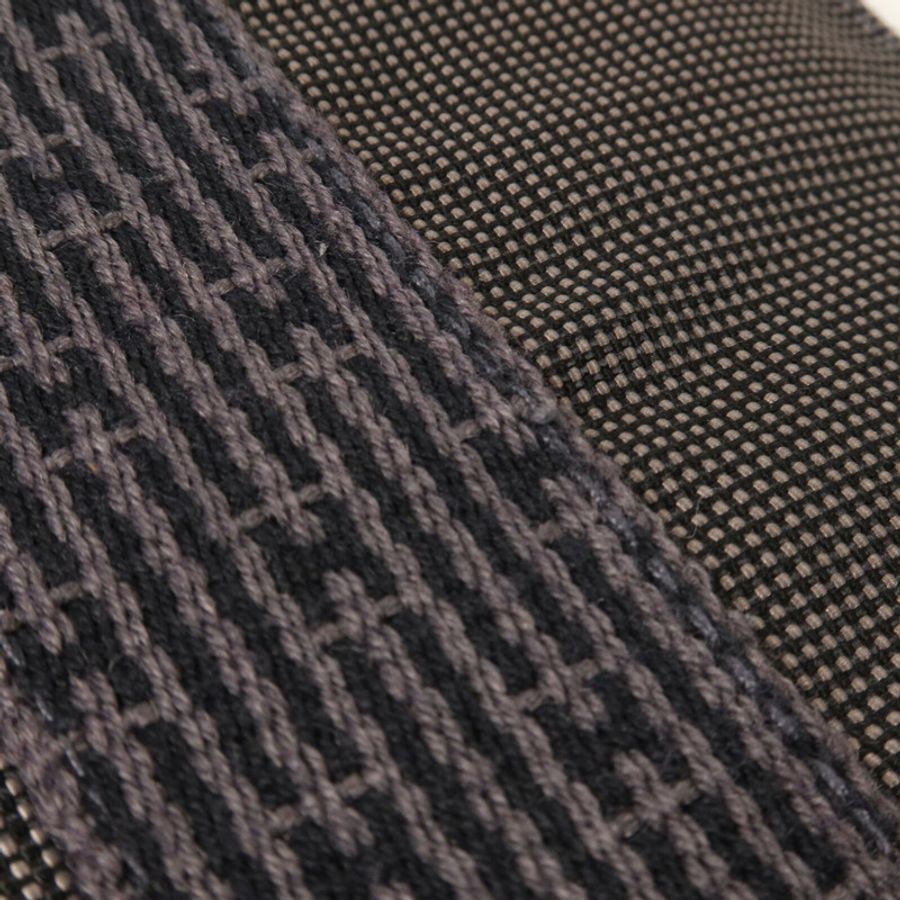 HERMES 帆布Herline Pochette肩背袋Grey-12