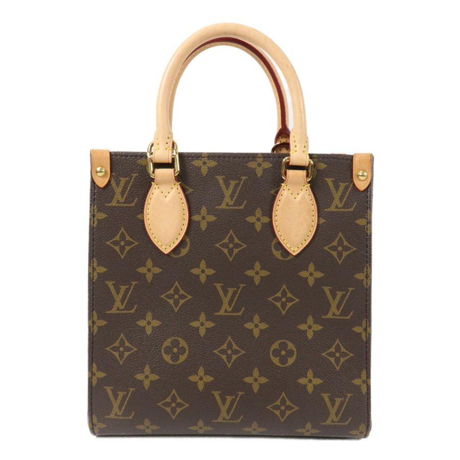 LOUIS VUITTON Monogram Sac Plat BB手挽肩背兩用袋-1