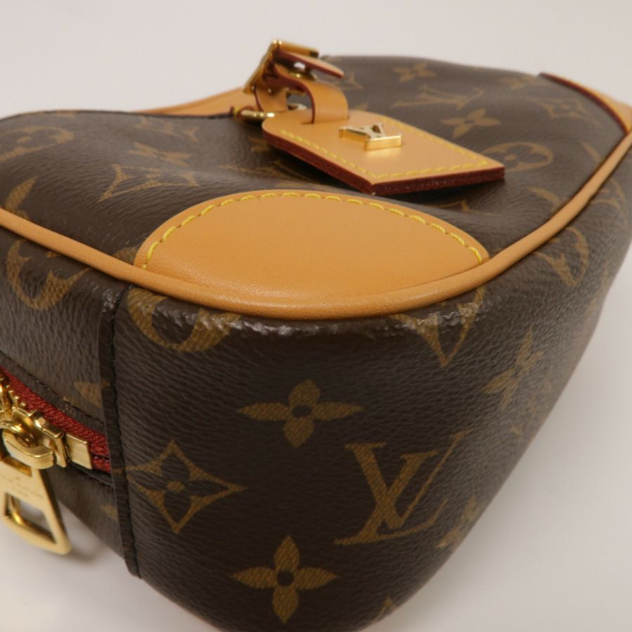 LOUIS VUITTON Monogram Deauville Mini肩背袋-11