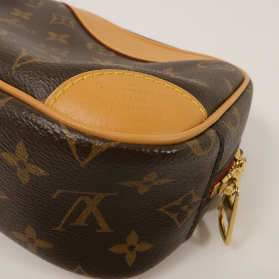 LOUIS VUITTON Monogram Deauville Mini肩背袋-14