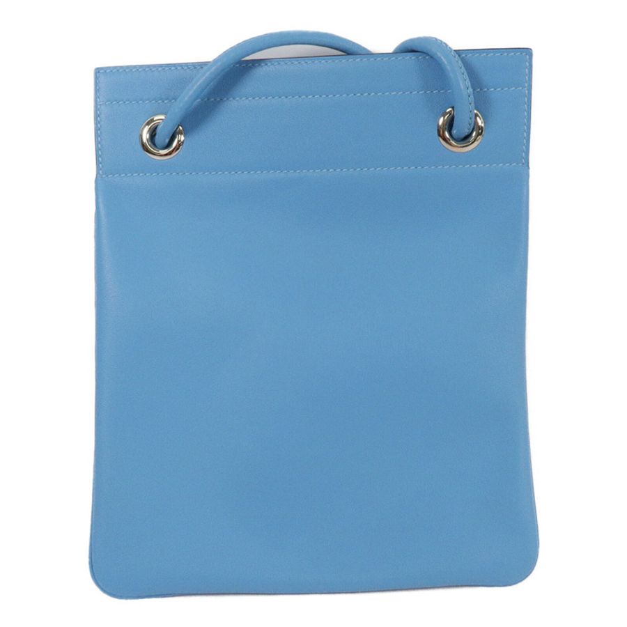 HERMES Swift皮革Aline Mini肩背袋Bleu Du Nord-1
