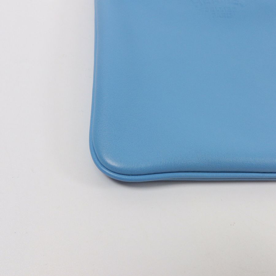 HERMES Swift皮革Aline Mini肩背袋Bleu Du Nord-11