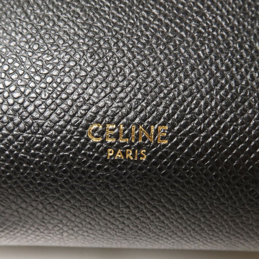 CELINE 牛皮皮革Nano Belt Bag手挽肩背兩用袋-5