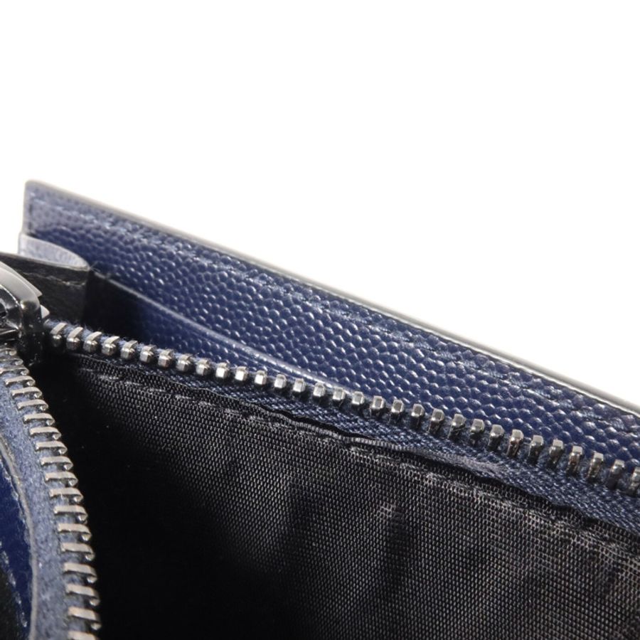 SAINT LAURENT 牛皮皮革Wallet On Chain鏈帶肩背袋-16