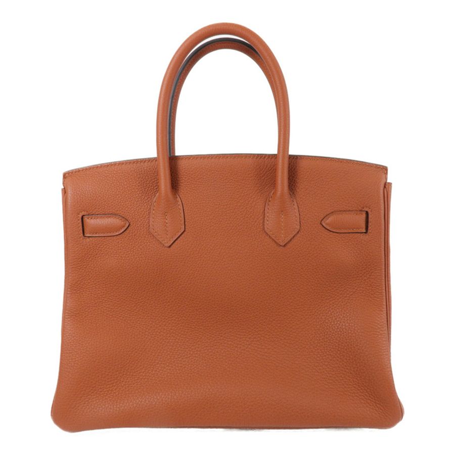HERMES Togo皮革Birkin 30手挽袋Cuivre-1