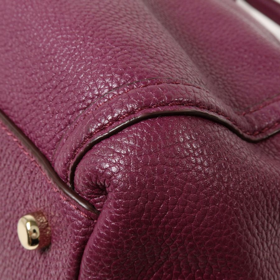 COACH 牛皮皮革Shoulder Bag鏈帶肩背袋-12