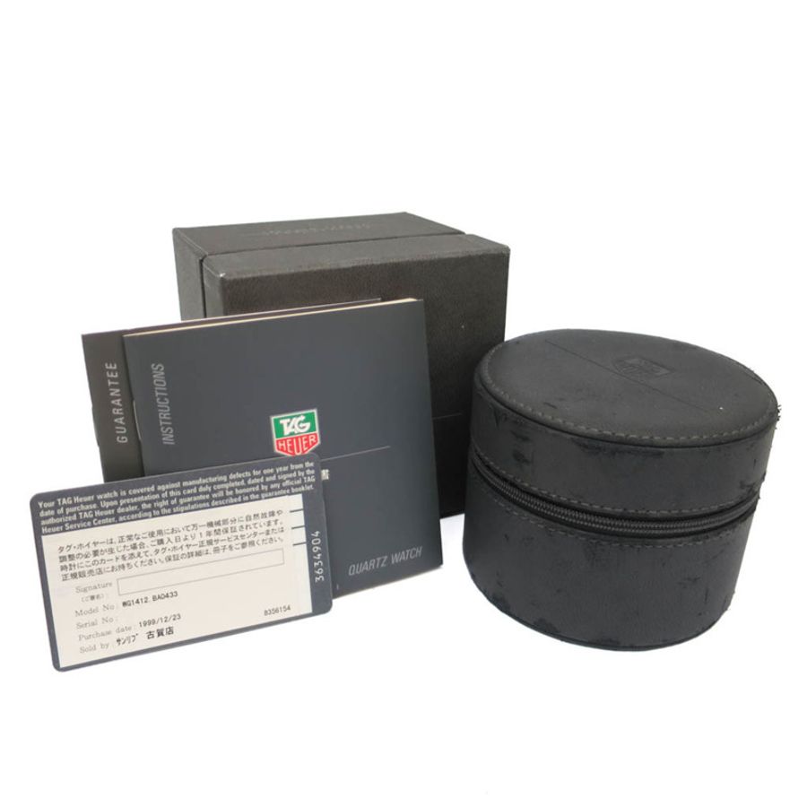 TAG HEUER Sel Professional 精鋼石英女錶 WG1412 拋光款-5