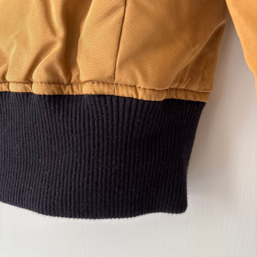 ::DIORI:: 超可愛拼貼勳章 布貼 珠珠刺繡 卡其深綠雙面外套 34號-31