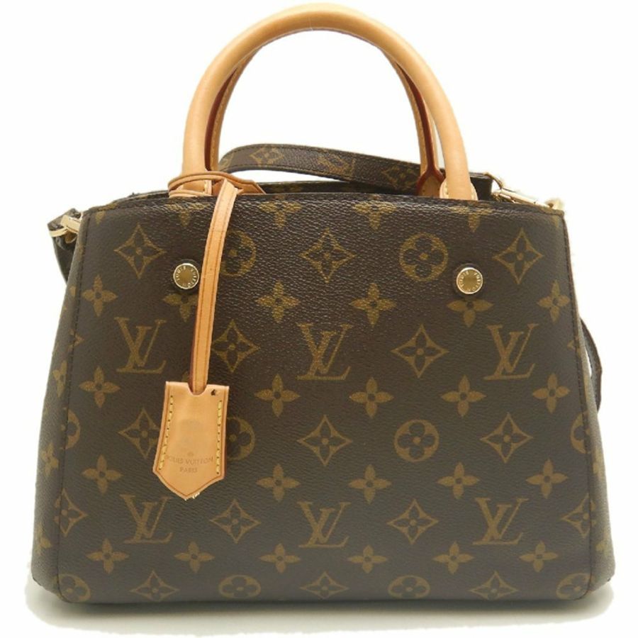 路易威登 Monogram Montaigne BB M41055 手提包 棕色 女士 253976-1
