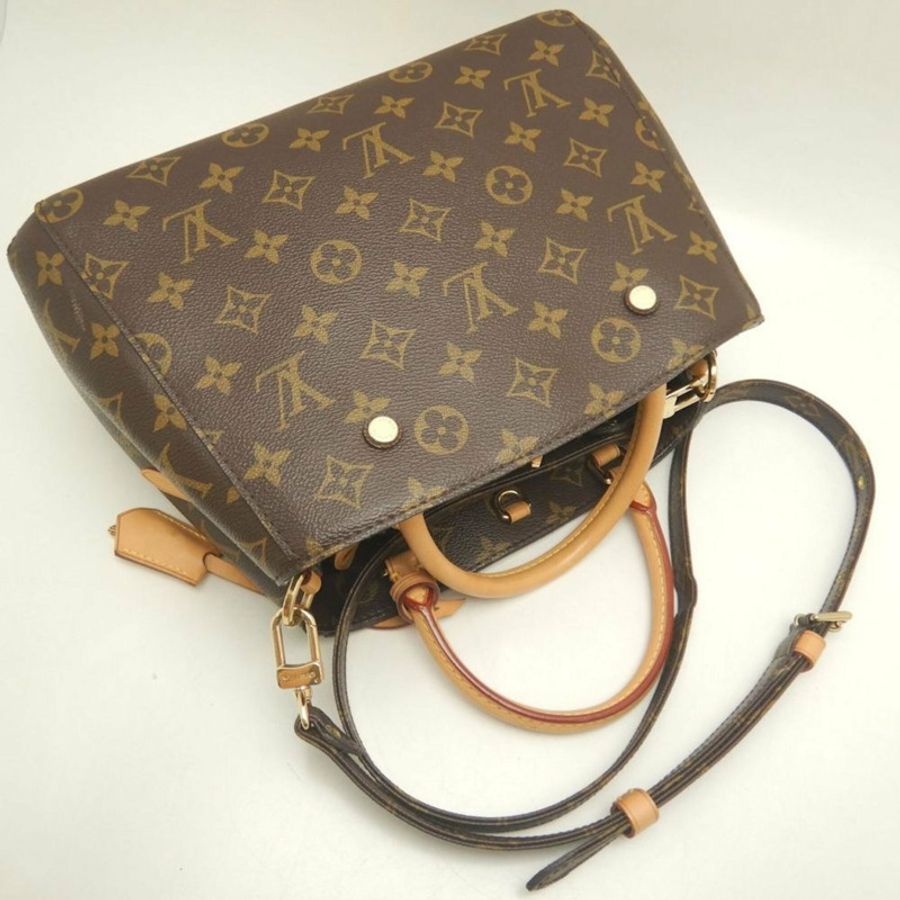 路易威登 Monogram Montaigne BB M41055 手提包 棕色 女士 253976-3