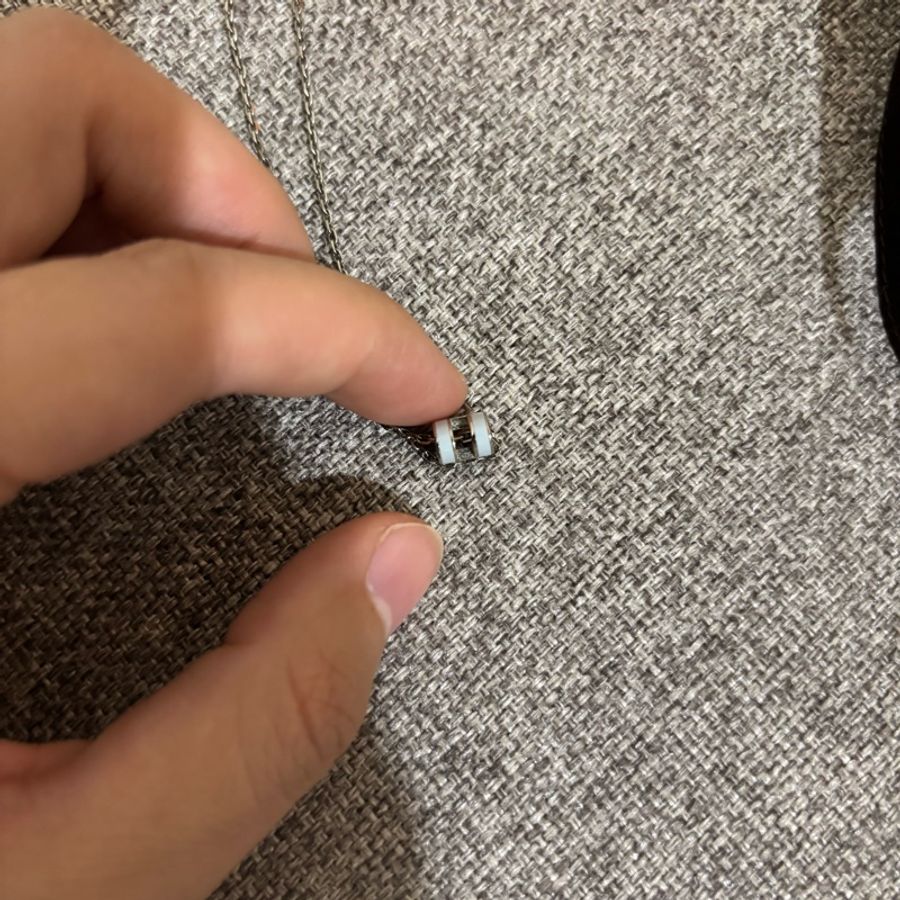 Hermes Mini Pop H項鍊 銀色x極地藍-7