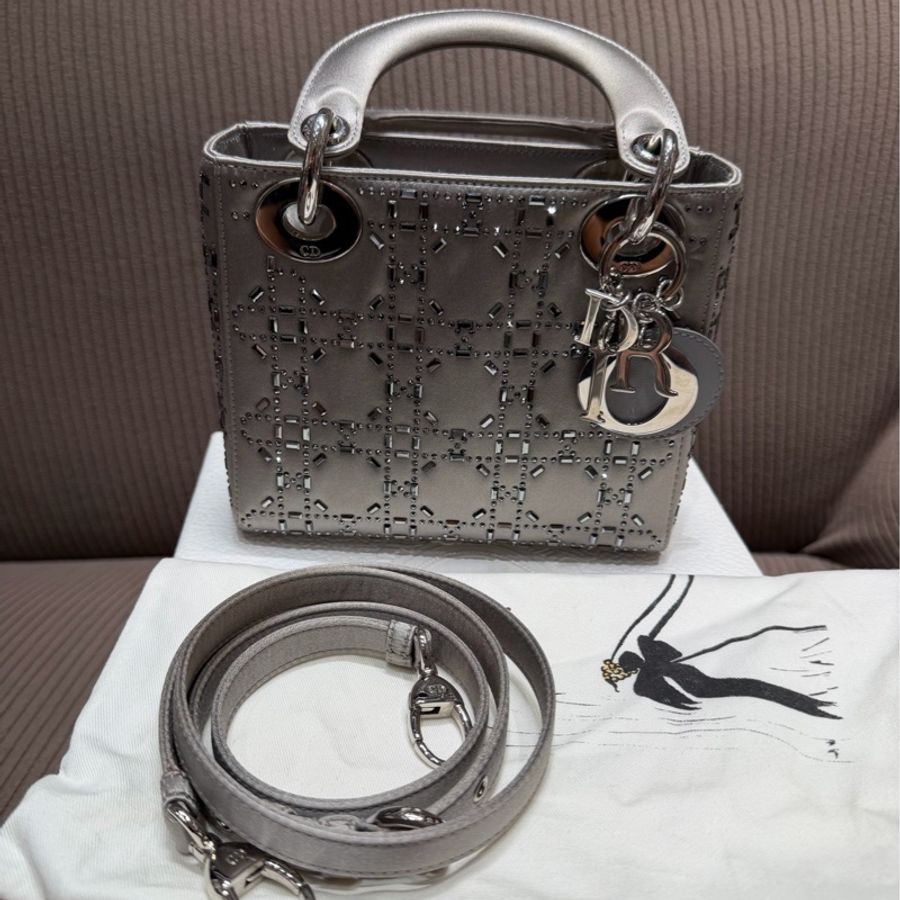 迪奧/Dior 迷你 LADY DIOR 手袋 M0500PRTC_M932-0