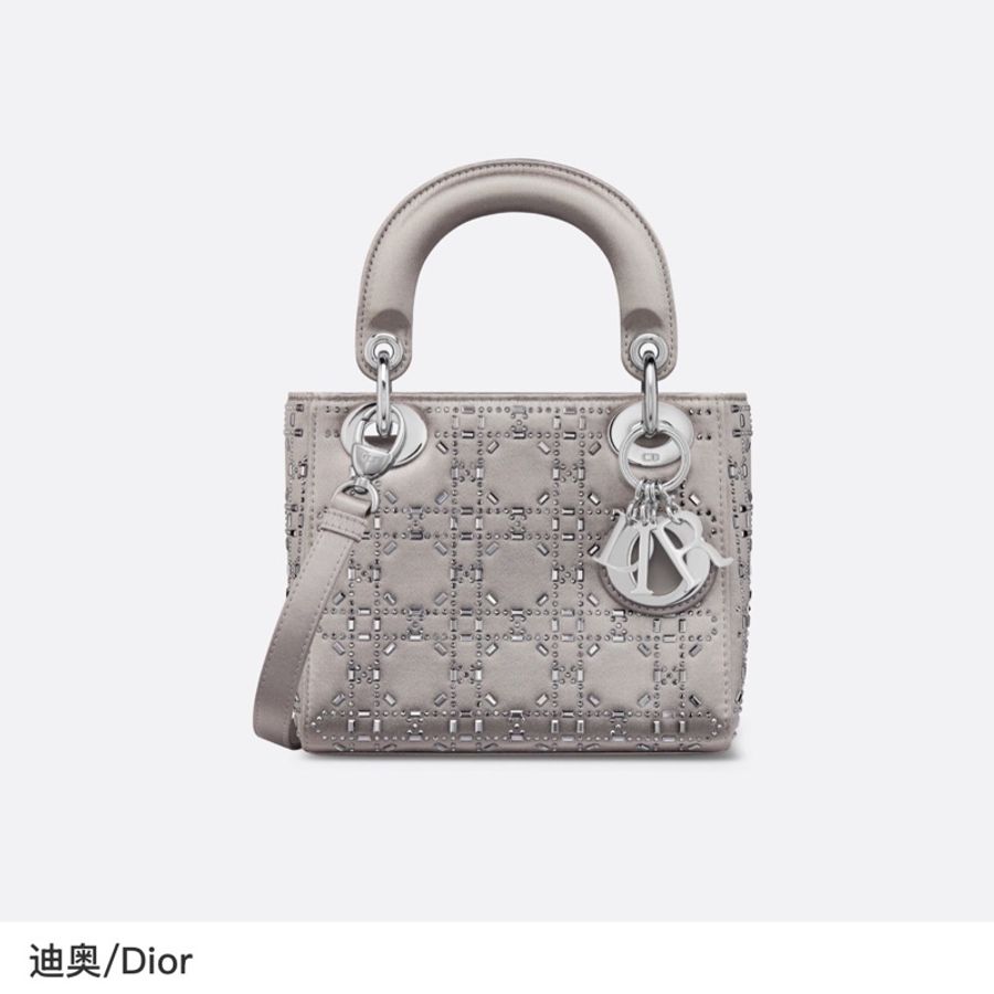 迪奧/Dior 迷你 LADY DIOR 手袋 M0500PRTC_M932-5