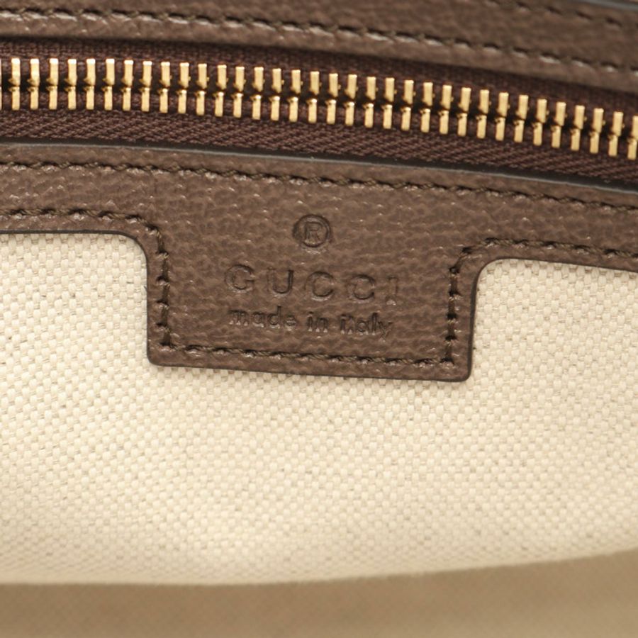 GUCCI Ophidia GG Supreme 小號手提兩用包 772061 帆布 米色-3
