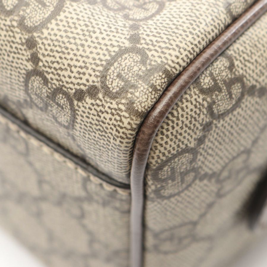 GUCCI Ophidia GG Supreme 小號手提兩用包 772061 帆布 米色-4
