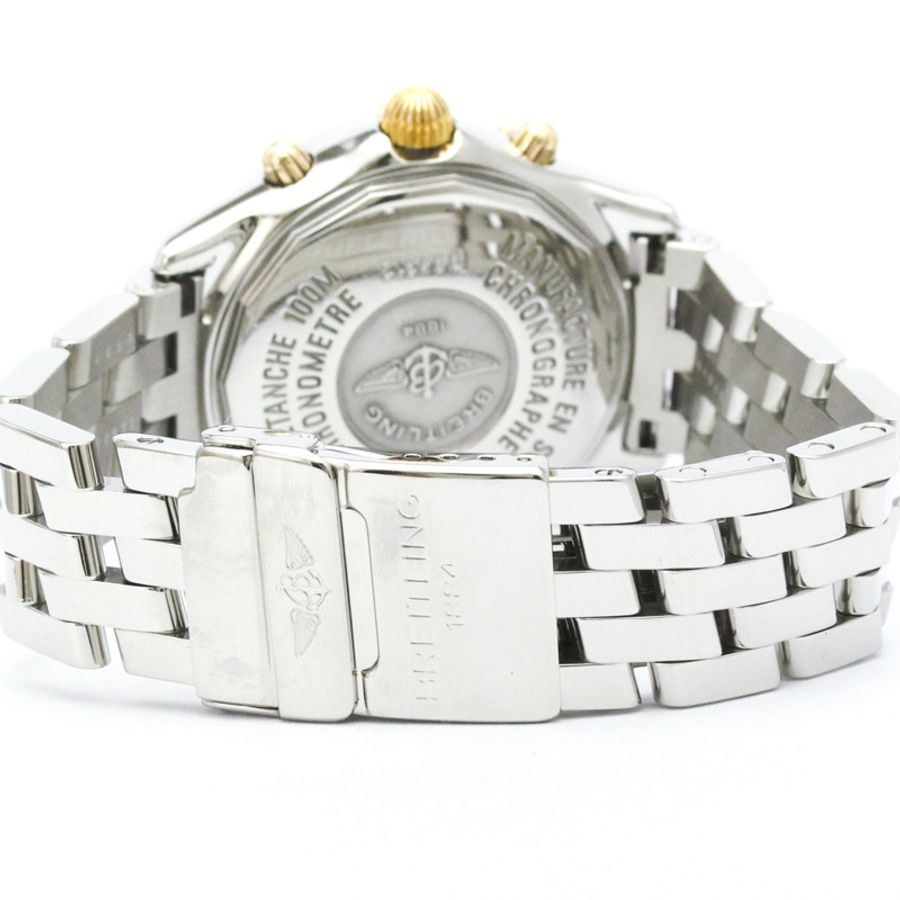 百年靈 Shadow Flyback Chronograph 精鋼男錶 B35312 拋光款-4