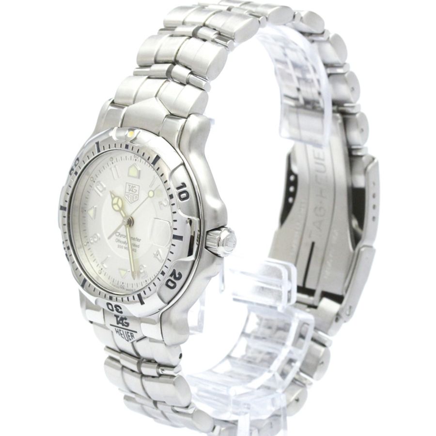 TAG HEUER 6000 天文台認證精鋼自動男士腕錶 WH5111 拋光-1