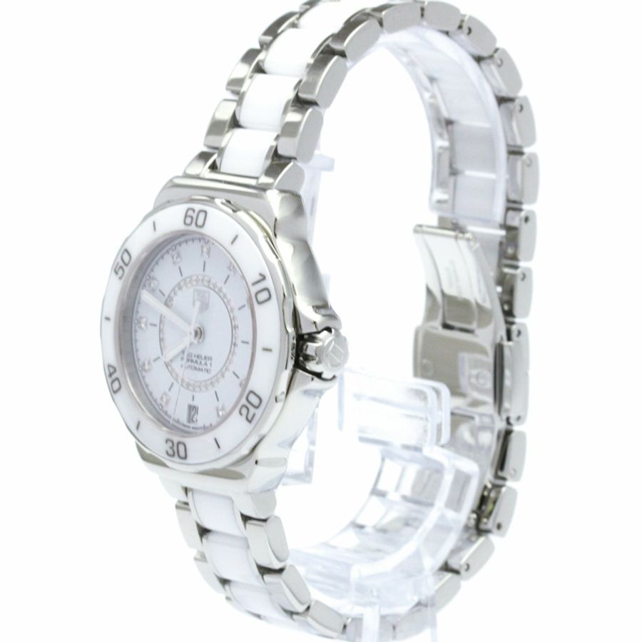 TAG HEUER 豪雅一級方程式鑽石自動陶瓷精鋼腕錶 WAU2211 拋光-1