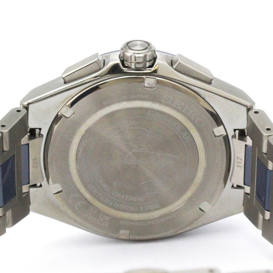 精工 Astron 大谷翔平 2024 限量版太陽能 GPS 電波手錶 SBXC165(05X83-0AF0)-6