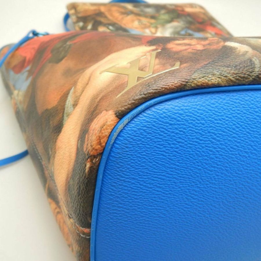 路易威登大師系列 Monogram Certy Neverfull MM M43317 手提包,大藍色,女士,253987-10
