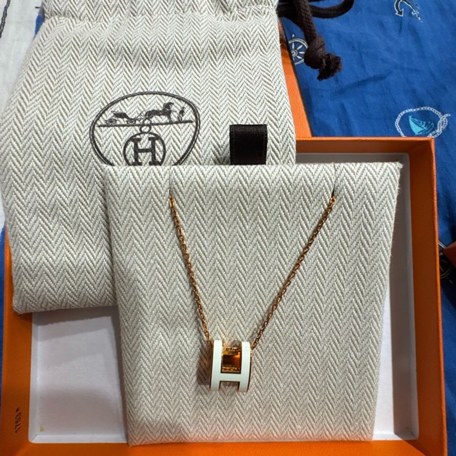絕版大字H愛馬仕項鍊-9