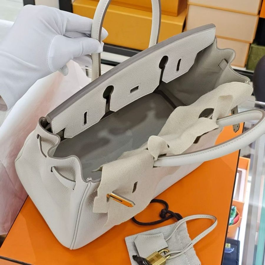 Hermes 愛馬仕 birkin30 金扣 w刻-4