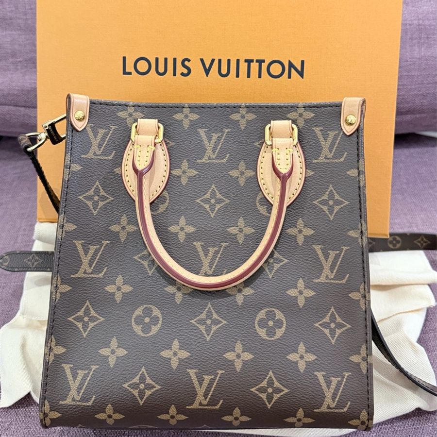 LV Sac Plat BB|日本專櫃購入|近新美品|熱門經典款-0