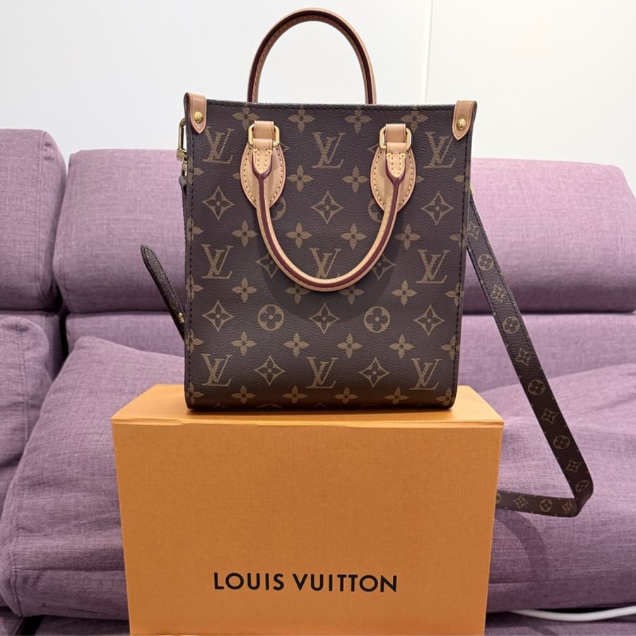 LV Sac Plat BB|日本專櫃購入|近新美品|熱門經典款-8