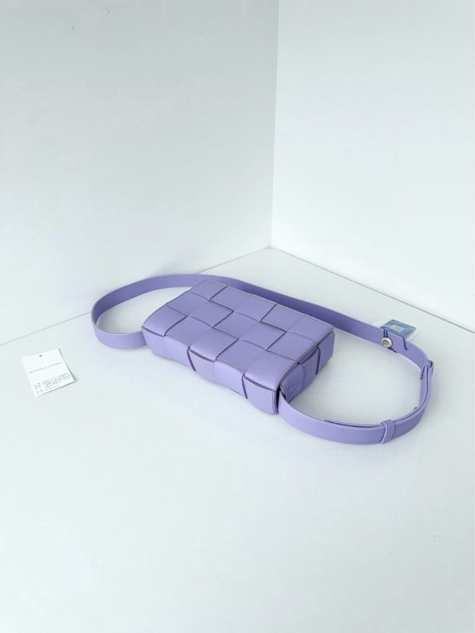 ✨BV|Cassette 紫色15格 斜挎包|98新-9