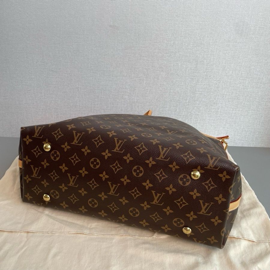 👜LV|老花Carryall中號子母單肩斜挎包|98新芯片款-6