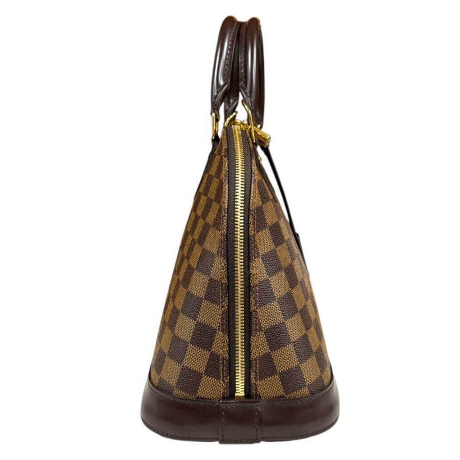 路易威登 Alma PM Damier 手提包,帆布 N53151 棕色,女士 LOUIS VUITTON-3