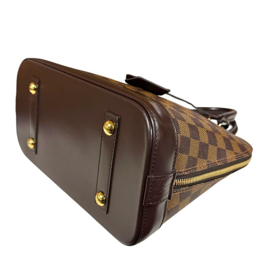 路易威登 Alma PM Damier 手提包,帆布 N53151 棕色,女士 LOUIS VUITTON-5