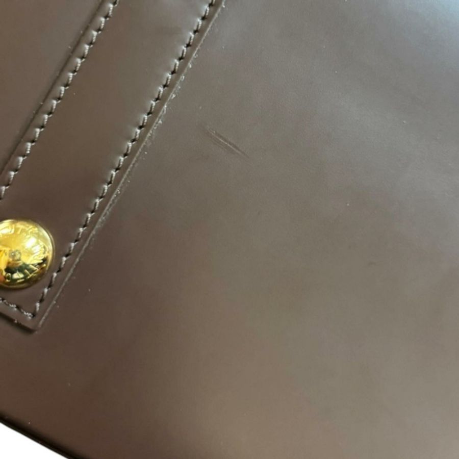 路易威登 Alma PM Damier 手提包,帆布 N53151 棕色,女士 LOUIS VUITTON-9