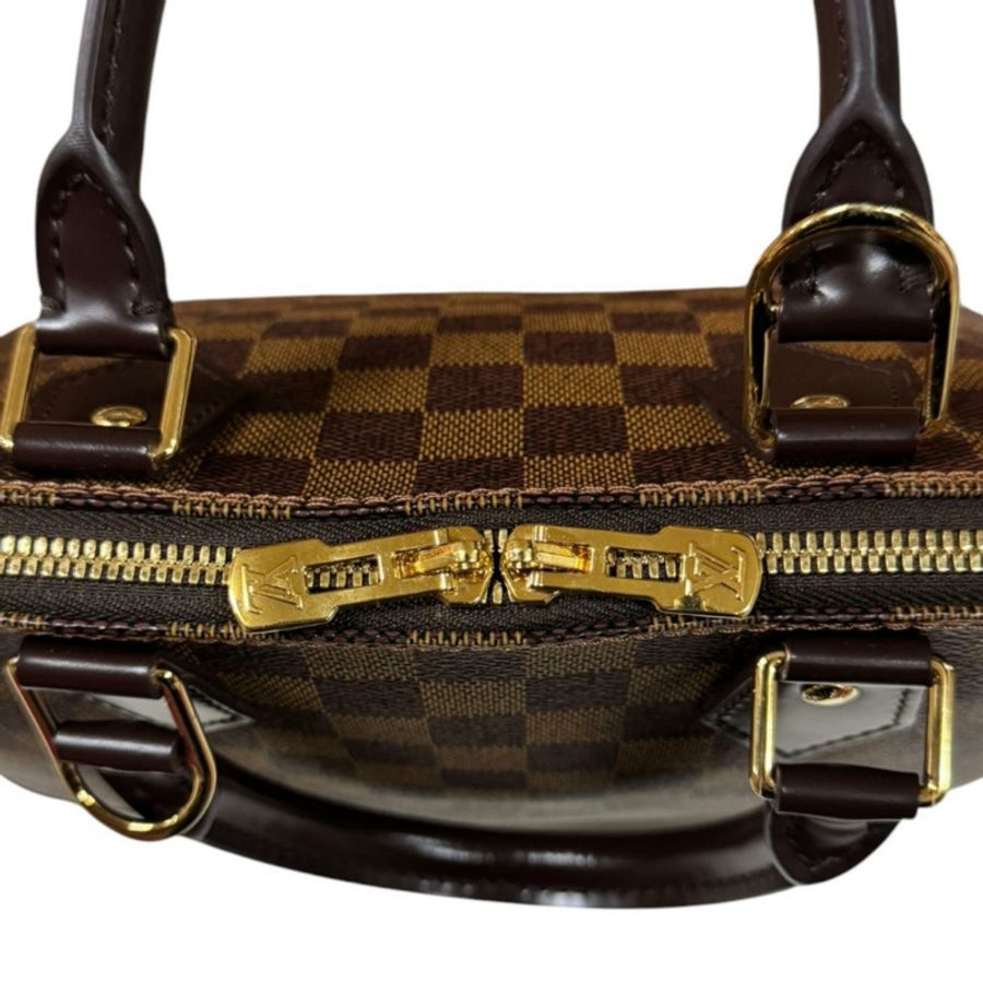 路易威登 Alma PM Damier 手提包,帆布 N53151 棕色,女士 LOUIS VUITTON-10