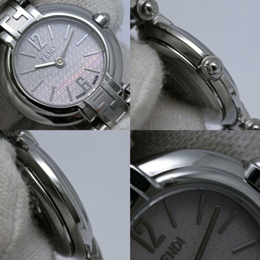 FENDI Zucca F79270L 750L 女士腕錶 SS 40529-7