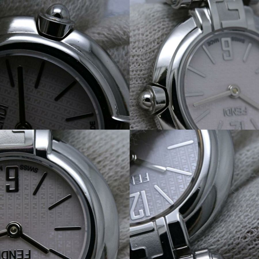 FENDI Zucca F79270L 750L 女士腕錶 SS 40529-8