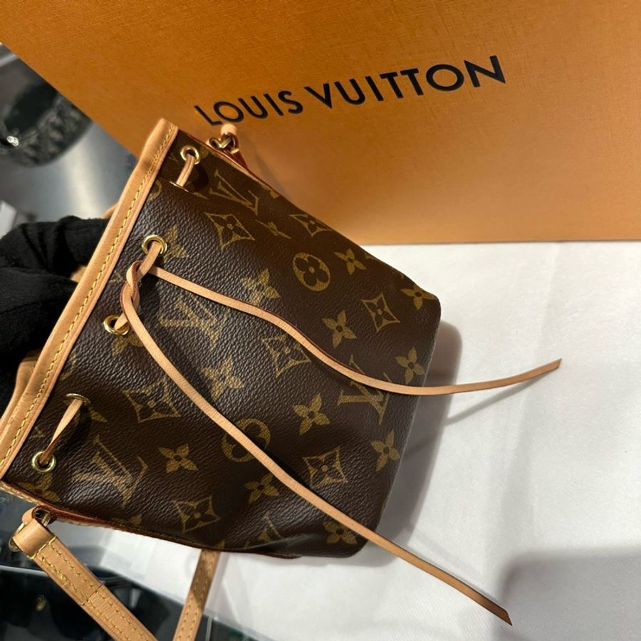 Louis Vuitton Nano Noe 棕色老花水桶包 |Classic Trend CT精品|台北東區實體-7
