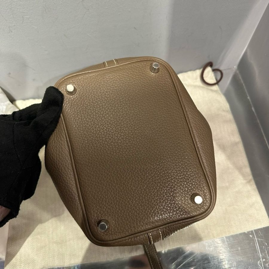 Hermes Picotin Lock 18 大象灰 Etoupe 銀扣 TC皮|Classic Trend CT精品|台北東區實體-2