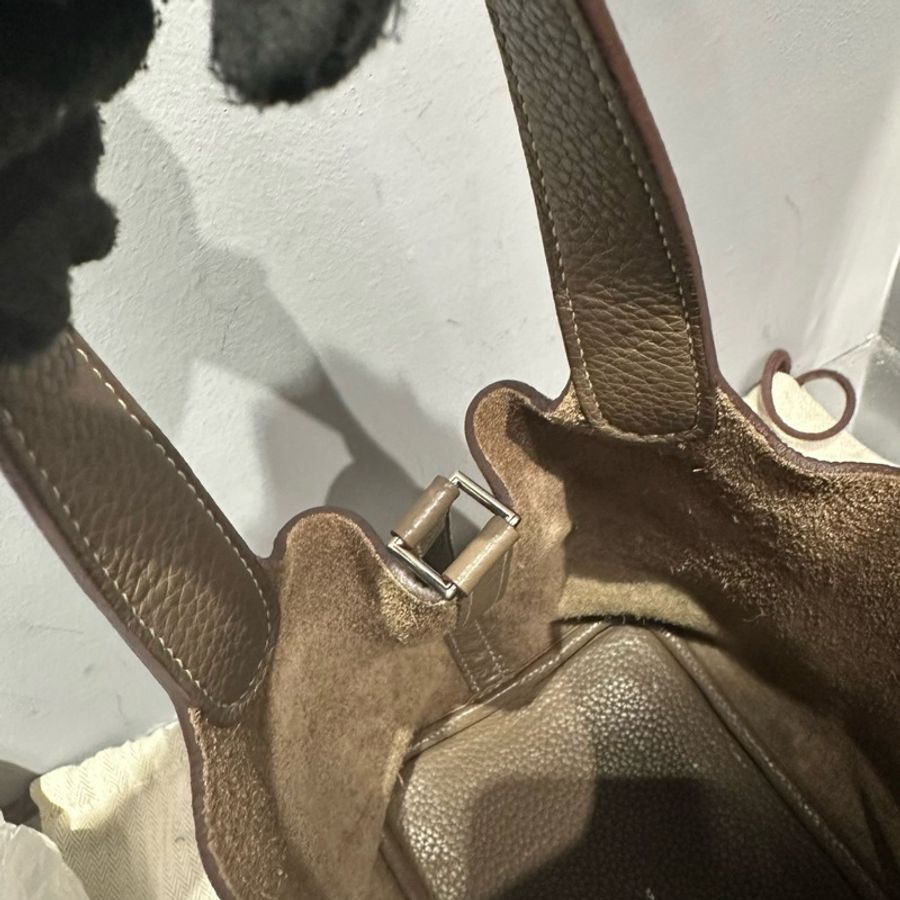 Hermes Picotin Lock 18 大象灰 Etoupe 銀扣 TC皮|Classic Trend CT精品|台北東區實體-5