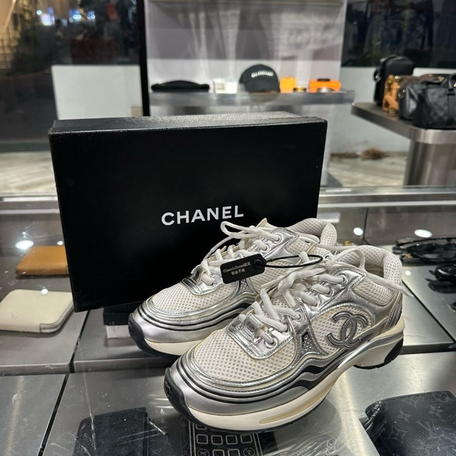 Chanel 銀角大王運動鞋 |Classic Trend CT精品|台北東區實體-0
